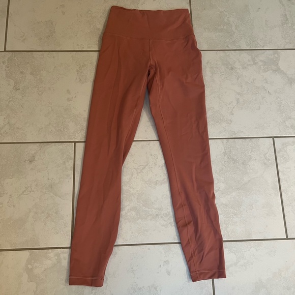 NWOT Wunder Train Contour Fit High Rise Tight 25 Brier Rose Size 4 - Picture 2 of 5